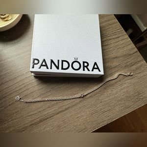 I am selling a pandora tennis bracelet. Never worn
